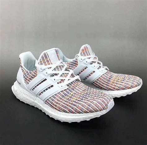 adidas rainbow sneakers|Adidas boost with rainbow.